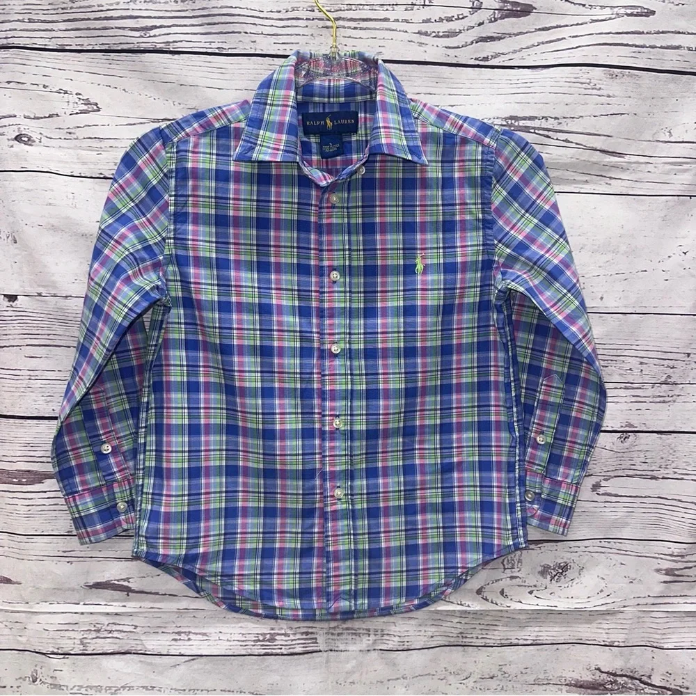Ralph Lauren Multicolor Plaid Shirt